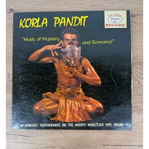 Korla Pandit Music of Mystery and Romance 1961 Stereo Blue Vinyl LP